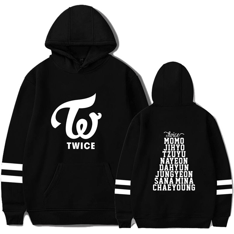 TWICE Stripe Hoodies (6 Colors)