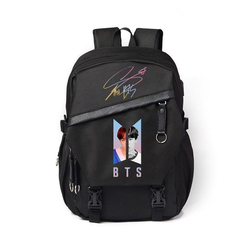 Bangtan Love Yourself Military Style Backpack (7 Designs)