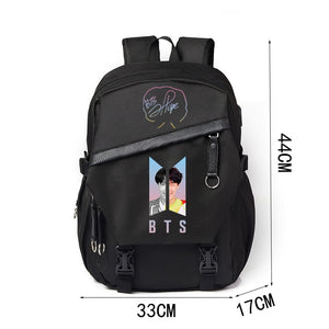 Bangtan Love Yourself Military Style Backpack (7 Designs)