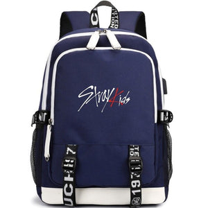 Stray Kids Multifunctional Canvas Backpack (20 Designs)