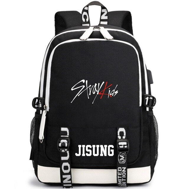 Stray Kids Multifunctional Canvas Backpack (20 Designs)