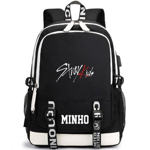 Stray Kids Multifunctional Canvas Backpack (20 Designs)