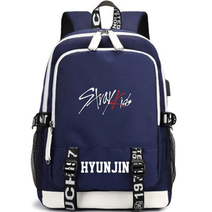 Stray Kids Multifunctional Canvas Backpack (20 Designs)