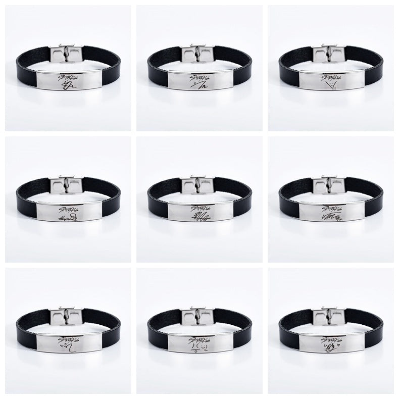 Stray Kids Name Strap Bracelets