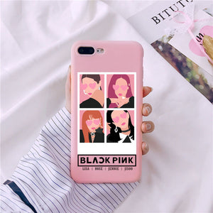 Blackpink Love Polaroid iPhone Case
