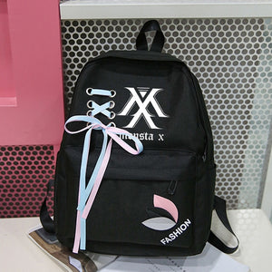 Monsta X Laced Ribbon Backpack