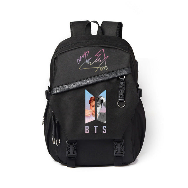 Bangtan Love Yourself Military Style Backpack (7 Designs)