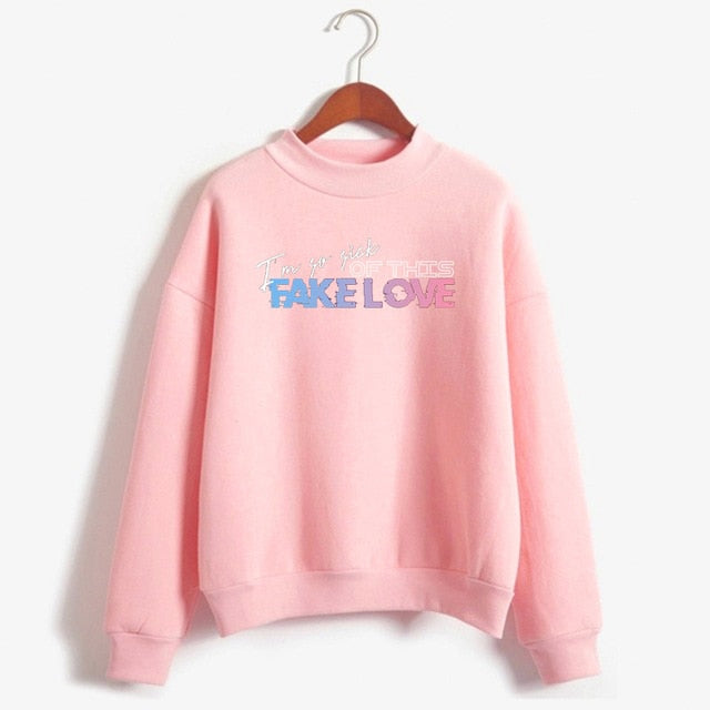 Bangtan Fake Love Gradient Sweatshirt