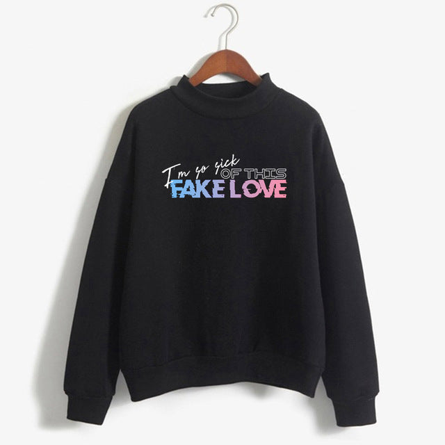 Bangtan Fake Love Gradient Sweatshirt