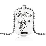 Stray Kids Signature Tag Necklace (10 Designs)