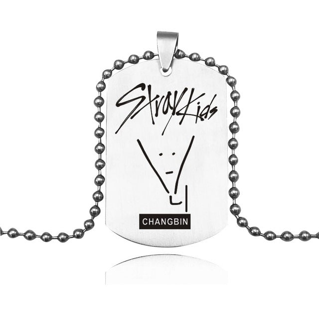 Stray Kids Signature Tag Necklace (10 Designs)