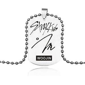 Stray Kids Signature Tag Necklace (10 Designs)