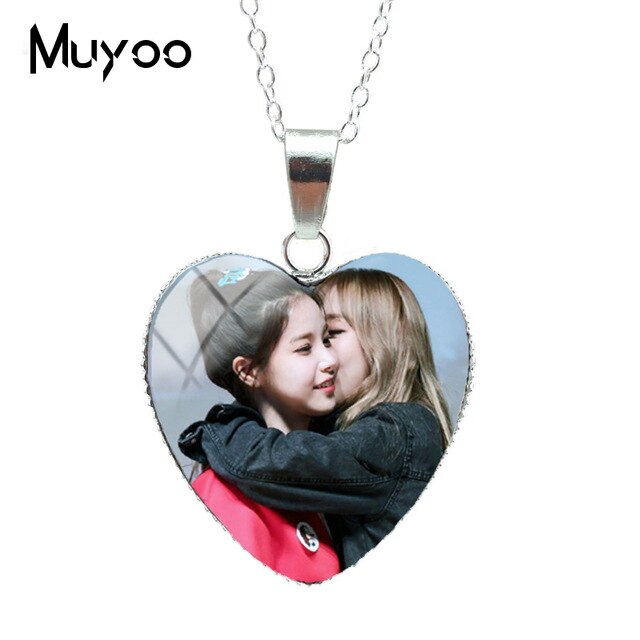 Mamamoo Pendant Heart Necklace (8 Designs)