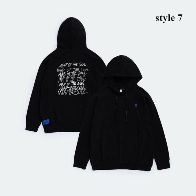 Bangtan Map Of The Soul 7 Tour Hoodies (7 Styles)