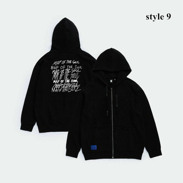 Bangtan Map Of The Soul 7 Tour Hoodies (7 Styles)