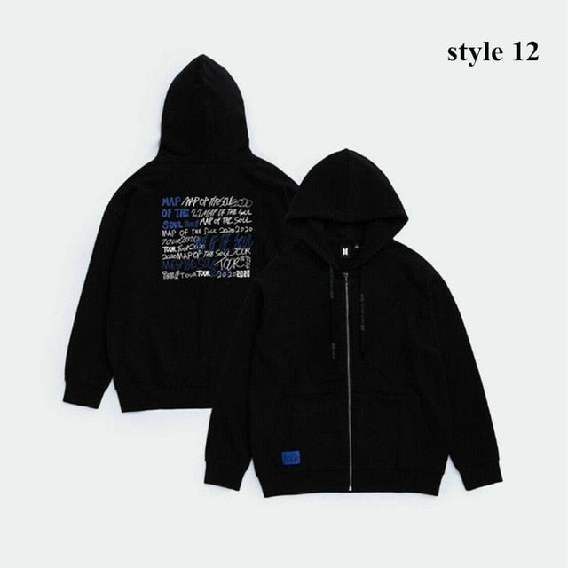 Bangtan Map Of The Soul 7 Tour Hoodies (7 Styles)