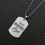 Blackpink Signature Tag Necklace (5 Designs)