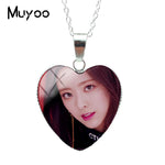 ITZY Pendant Heart Necklace (8 Designs)