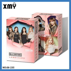 30pcs/set LOMO BLACKPINK Photo Shoot HD Photocards