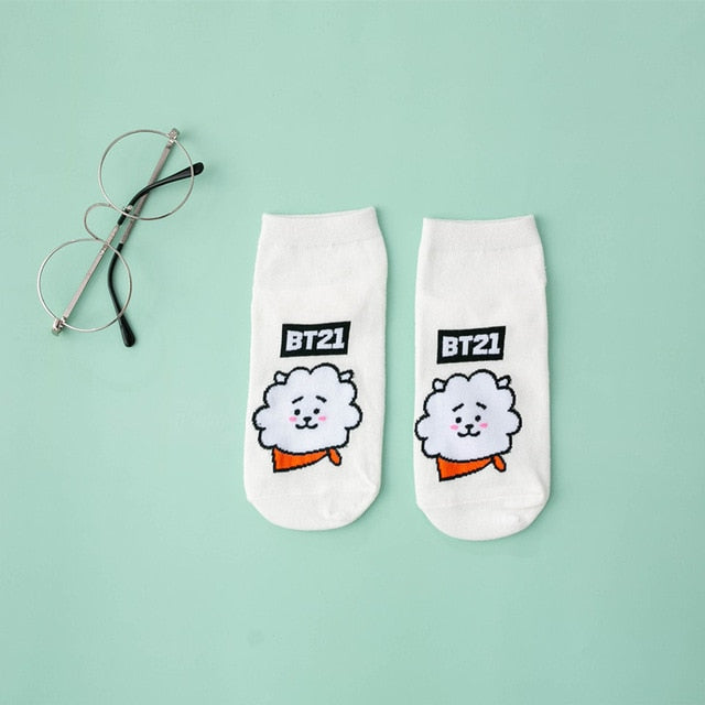 BT21 Character Socks