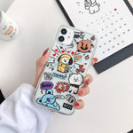 BT21 Cute Doodle iPhone Case