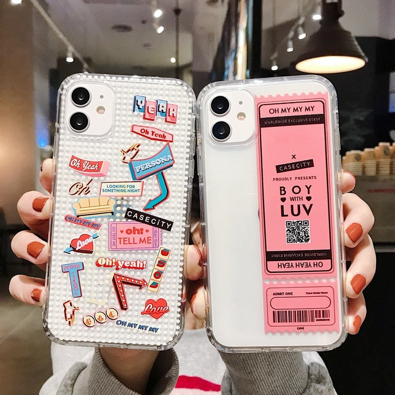 BTS Persona Boy With Luv iPhone Cases
