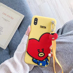 BT21 Cute Silicone iPhone Cases