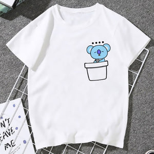 BT21 Sleeping Koya T-shirts (10 Designs)
