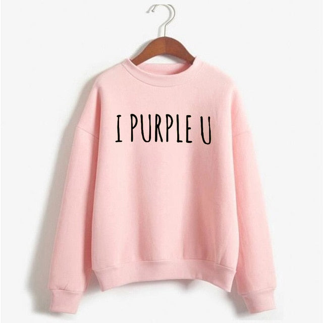 "I Purple U" Sweatshirt (8 Colors)