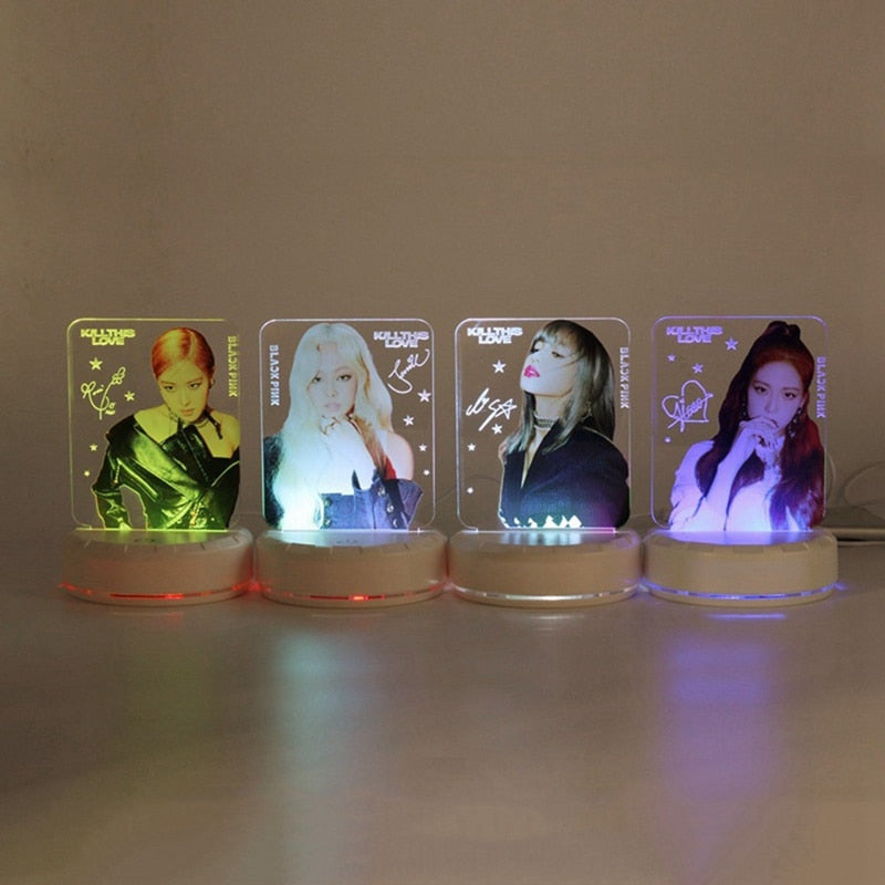 Blackpink Kill This Love Colorful LED Night Lamps