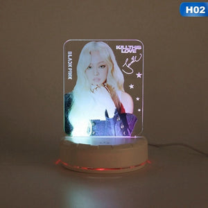 Blackpink Kill This Love Colorful LED Night Lamps